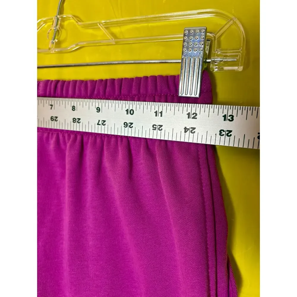 NWT - Nike - Girls Fleece Joggers - Hot Fuchsia - Size Med.